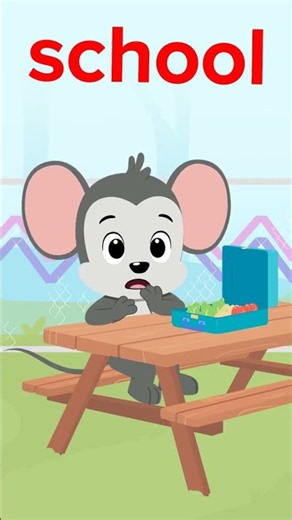 Kindergarten Sight Word: School | ABCmouse #learning #education #sightwordsforkids #kindergarten