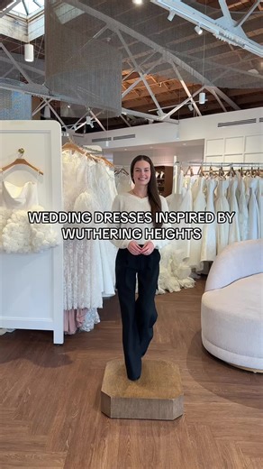 Wedding Dresses Inspired by Wuthering Heights