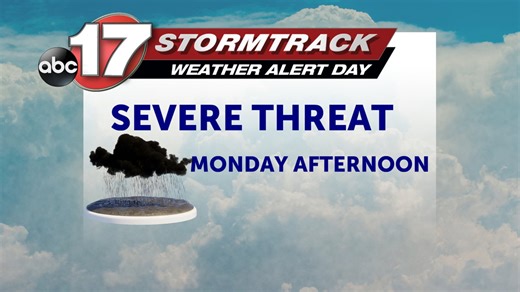 Weather Alert Day: Severe storms with very large hail and tornadoes possible through Monday evening