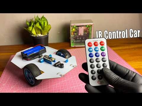 How to make an IR-controlled car using the Arduino Nano R4 board #arduino #jlcpcb #6layerpcb