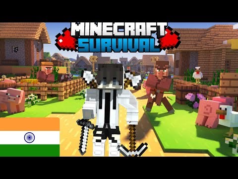 A great start to my survival series 🥳 | Ep 1| MINECRAFT 