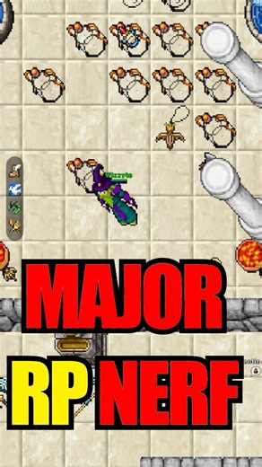 *UNEXPECTED NERF* Is It Good or Bad?! (Tibia Test Server) #shorts #Tibia #tibiaglobal #tibiagame