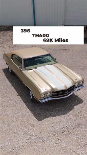 1970 Chevrolet Chevelle SS Test Drive 396 - AC - 69K Miles