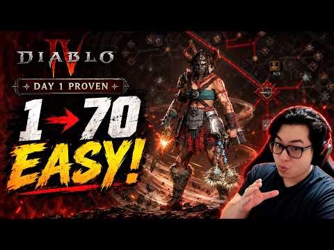 Diablo 4 Season 15: BEST Whirlwind Barbarian 1-70 Leveling Build