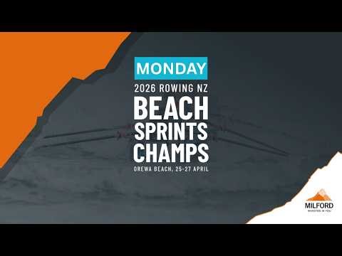 2026 Rowing NZ Beach Sprint Championships - Monday