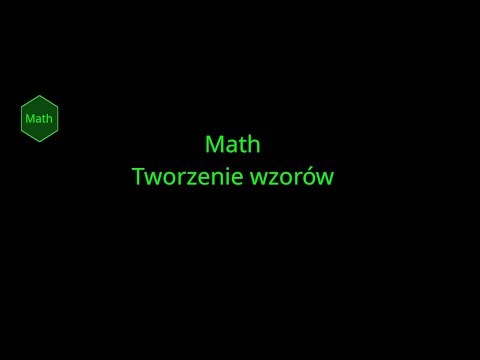 LibreOffice Math Tworzenie wzorów