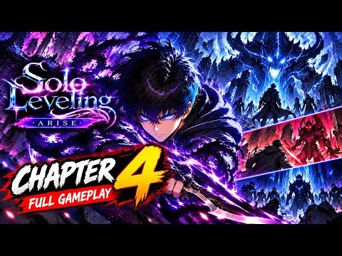 SOLO LEVELING: ARISE 🔥 CHAPTER 4 | Sung Jinwoo's Journey Begins ⚔️ | #sololeveling #gameplay #gta