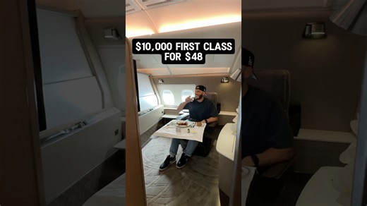 First class for cheap!