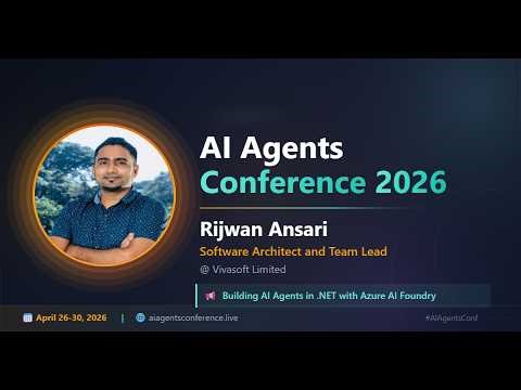 Building AI Agents in .NET with Azure AI Foundry | Rijwan Ansari