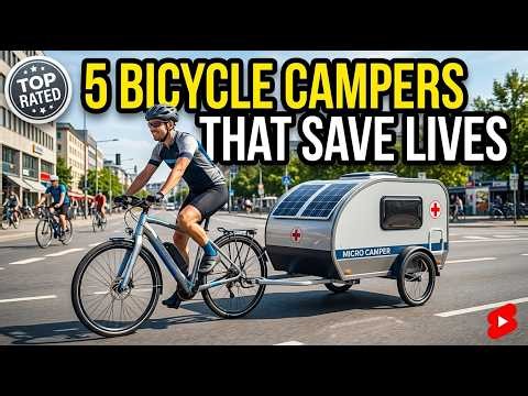 5 Bicycle Campers That Could Help Save Homeless People’s Lives