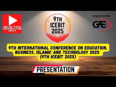 9th ICEBIT 2025: NURSYUHADAH DAMSING