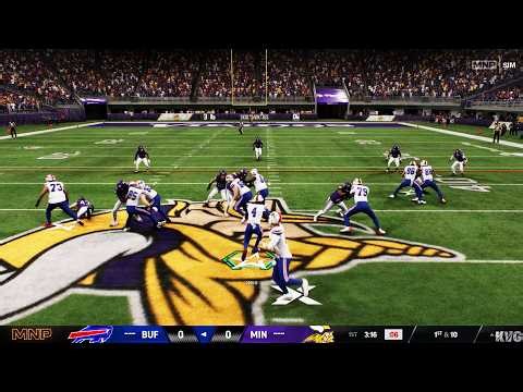 Madden NFL 27 - Buffalo Bills vs Minnesota Vikings - Gameplay (PS5 UHD) [4K60FPS]