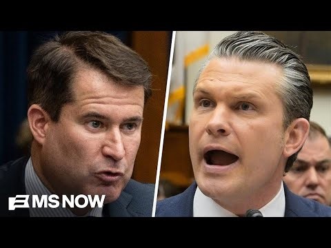 Dem Rep. grills Hegseth: 'Do you call Iran closing the Strait of Hormuz winning?'