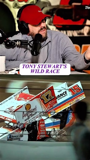 Tony Stewart's Wild Dirt Track Moment #TonyStewart #NASCARHistory #DirtTrackRacing #RacingStories #NASCAR
