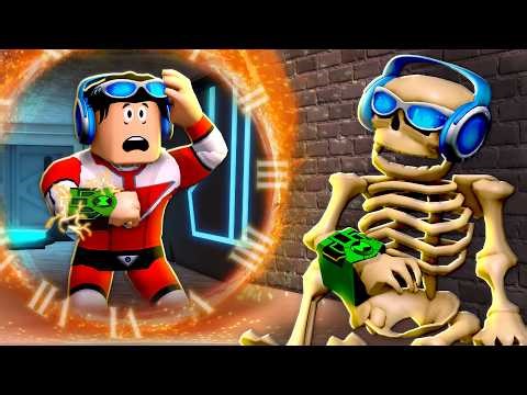 He Could TRAVEL Through TIME... It All Went WRONG! (A Roblox Movie)