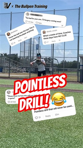 Pointless Baseball Drill? What are your thoughts?