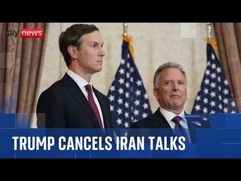 Trump cancels sending envoys for Iran talks