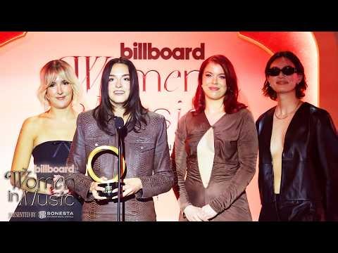 The Beaches Accept Billboard Canada’s Global Force Award | Billboard Women In Music 2026