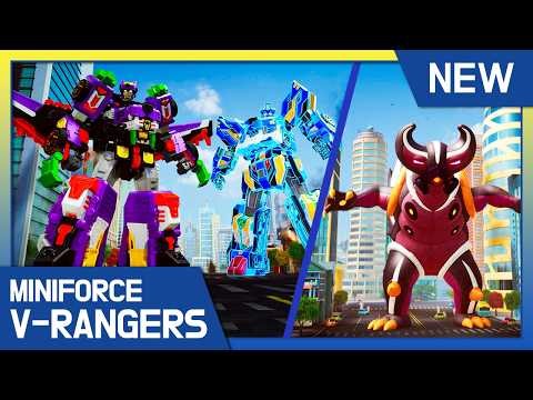 [Miniforce V-Rangers] ❇️Ep.20 Double Combo Volt Powered V to the Rescue!