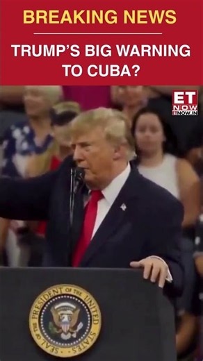 Trump’s Warning To Cuba: ‘We’ll Take Care Of Them After Iran!’ | Sharp Remark Draws Attention