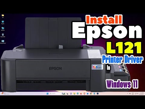 How to Download And Install Epson L121 Printer Driver in Windows 11 PC or Laptop