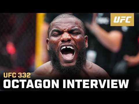Anthony Wint Octagon Interview | UFC 332