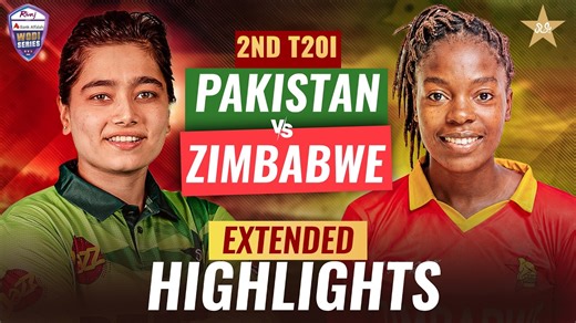 Extended Highlights | Pakistan Women vs Zimbabwe Women | Match 02 | T20I Series 2026 | M9H1K