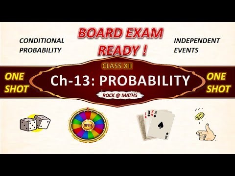 Conditional Probability| Multiplication Theorem | Independent Events–One Shot🎯| Class 12 Maths CBSE