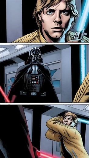 The FIRST Time Luke Fought Darth Vader