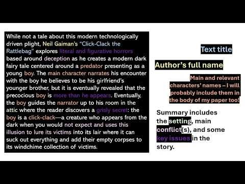 Introduction Paragraph ClickClack Example