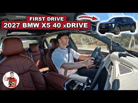 More Modern, Less Fun? // 2027 BMW X5 First Drive (POV)