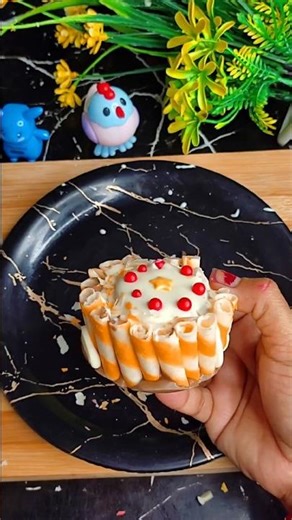 Oreo and spring wafer chocolate cake