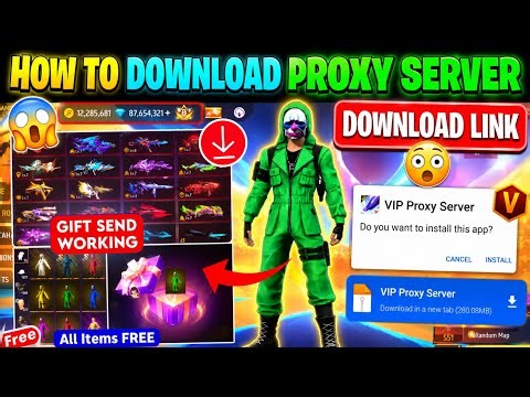 How To Download Proxy Server In Free Fire 💎😱 | Free Fire Proxy Server | Proxy Server Free Fire