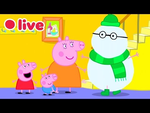 🔴 EN VIVO Peppa Pig 🎄 Episodios de Navidad! ❄️ Diversión de Invierno | Peppa Pig Español Latino