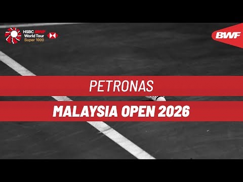 PETRONAS Malaysia Open 2026 | Lee Cheuk Yiu (HKG) vs Lakshya Sen (IND) | R16