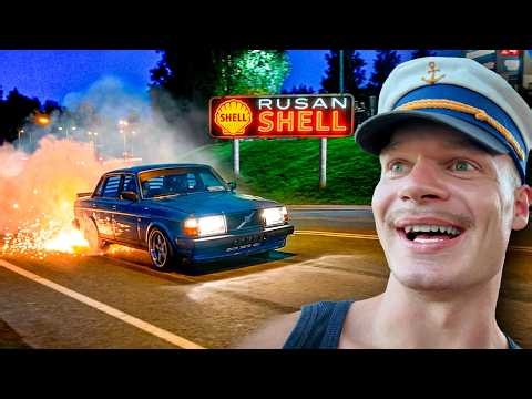 MAALAISPOJAT HELSINKIIN 600HP VOLVOLLA - MEININKI YLLÄTTI TÄYSIN!