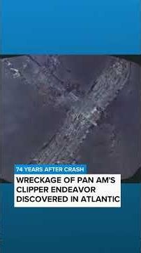 Plane missing for 74 Years found deep in the Atlantic