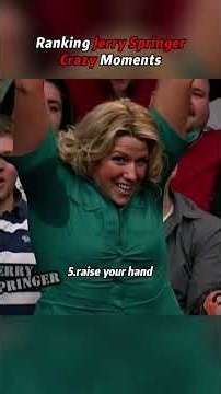 Jerry Springer Crazy Moments: Ranked😅