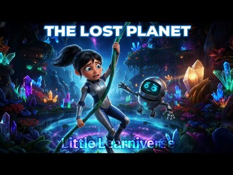 THE LOST PLANET | Animated Sci-Fi Adventure Short Film | Little Learniverse