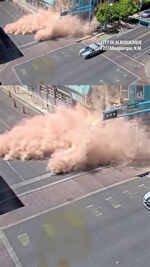 Historic Route 66 diner partly collapses in New Mexico, no injuries reported