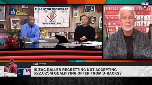 Zac Gallen after 8/1: 3.32 ERA, 1.08 WHIP 🔒 Steve Phillips shares the latest on the free agent starter. | MLB Network