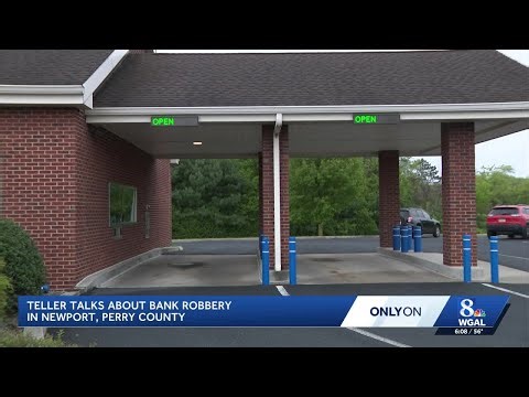 'Give me your money': Perry County bank teller shares moments suspect robbed them with a gun