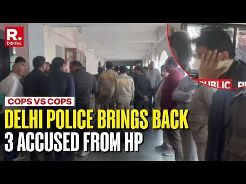 Cops Vs Cops: Delhi Police Brings Back 3 Accused Arrested From Himachal Pradesh | AI Summit Row