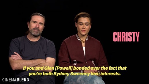 Tell your girl to stop hitting me in the face,' Sydney Sweeney's co-star Katy O'Brian was sending...