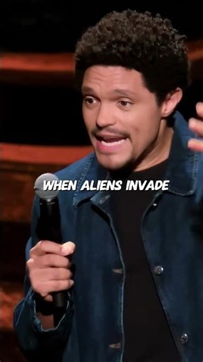 What Trevor Noah realized about alien attacks #aliens #shorts #mindblown