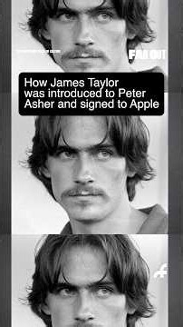How James Taylor was introduced to Peter Asher and subsequently signed to Apple Records...⁠