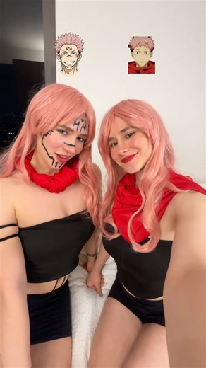 One of Sukuna and another of Itadori 😈 #jjk #jujutsukaisen