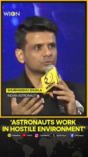 Shubhanshu Shukla Reveals The Harsh Reality Of Space | WION Shorts