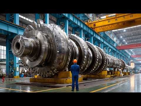 Inside Massive Steel Bending & Precision Machining Factory - Forging, Rolling & CNC Mastery