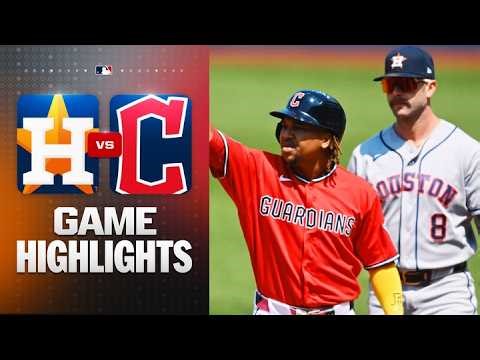 Astros vs. Guardians Game Highlights (4/22/26) | MLB Highlights